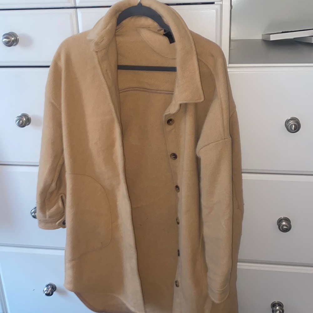 Tan Shacket - image 1